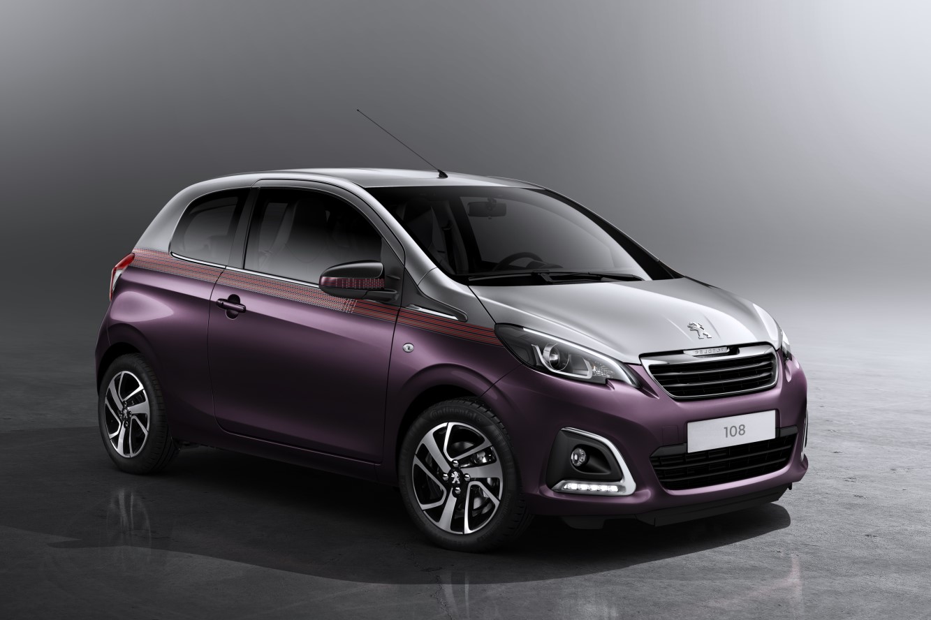 Image principale de l'actu: La peugeot 108 montre sa nouvelle bouille 