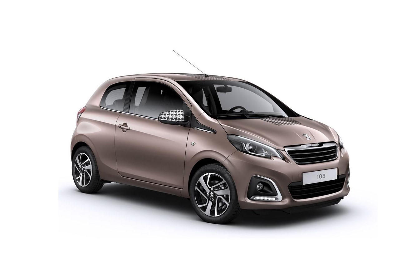 La peugeot 108 montre sa nouvelle bouille 