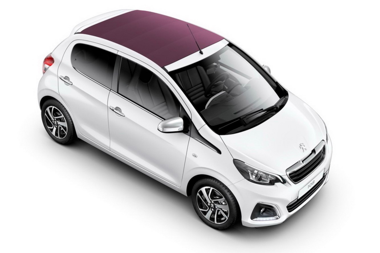 La peugeot 108 montre sa nouvelle bouille 