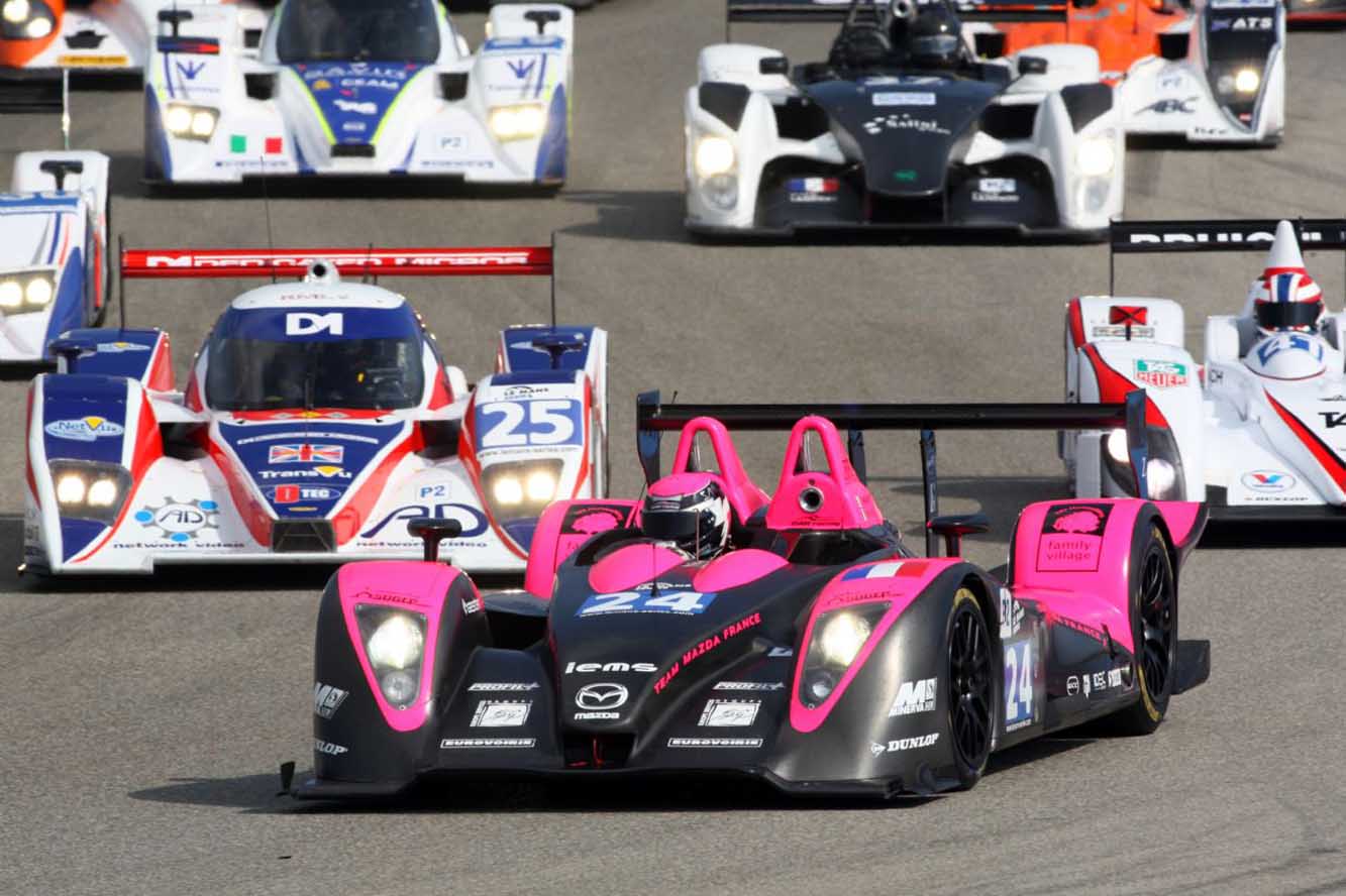 Les 8 heures du castellet avec oak racing mazda 