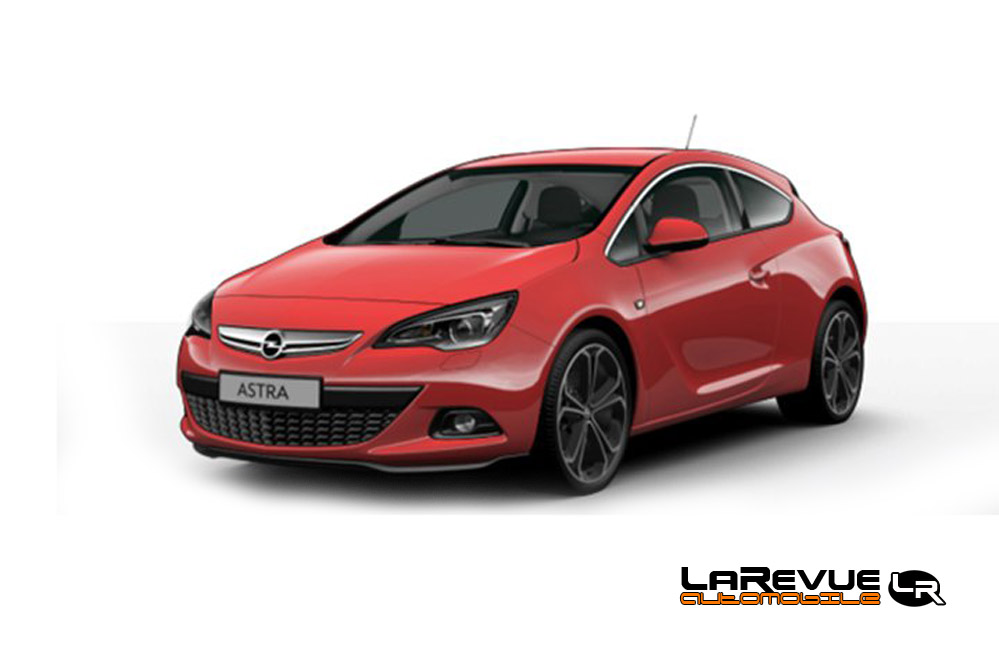 Opel astra gtc limited edition 