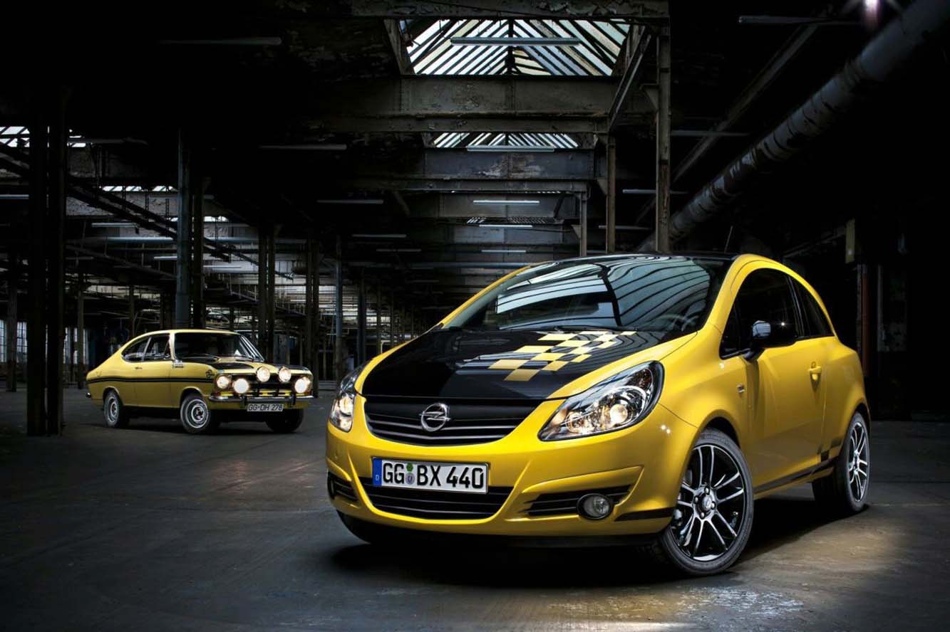 Opel corsa color race hommage a la kadett sprint 