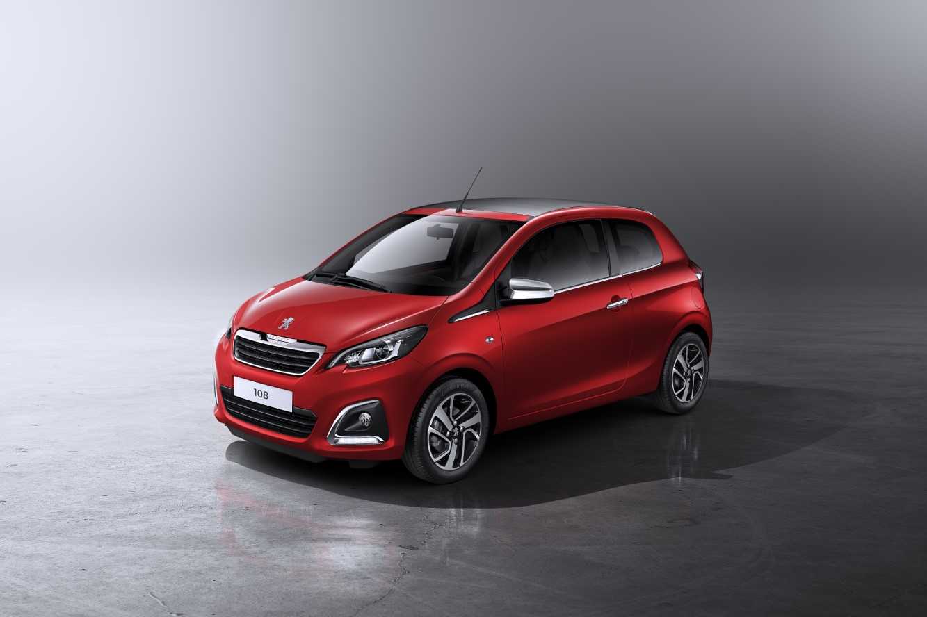 Peugeot 108 les prix et les equipements 