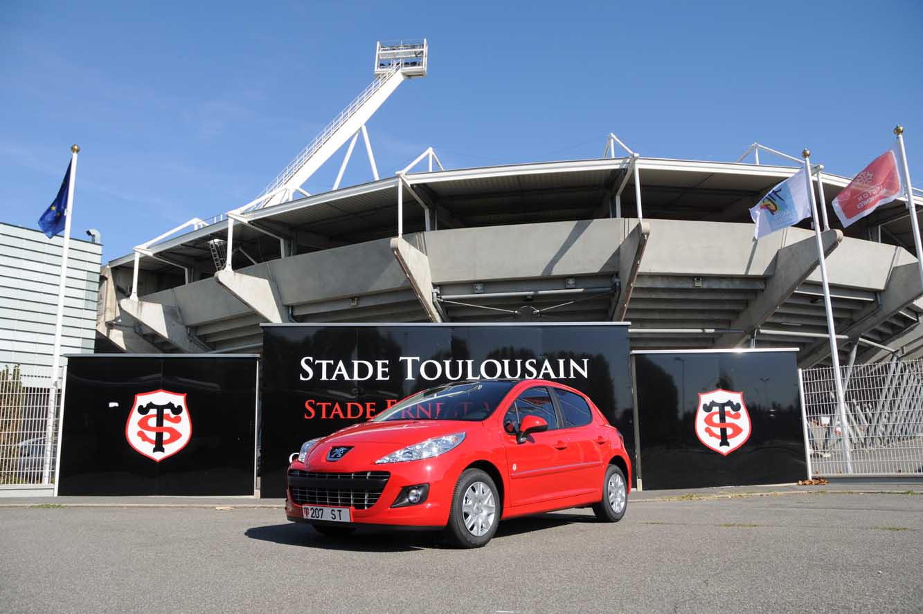 Peugeot 207 stade toulousain 