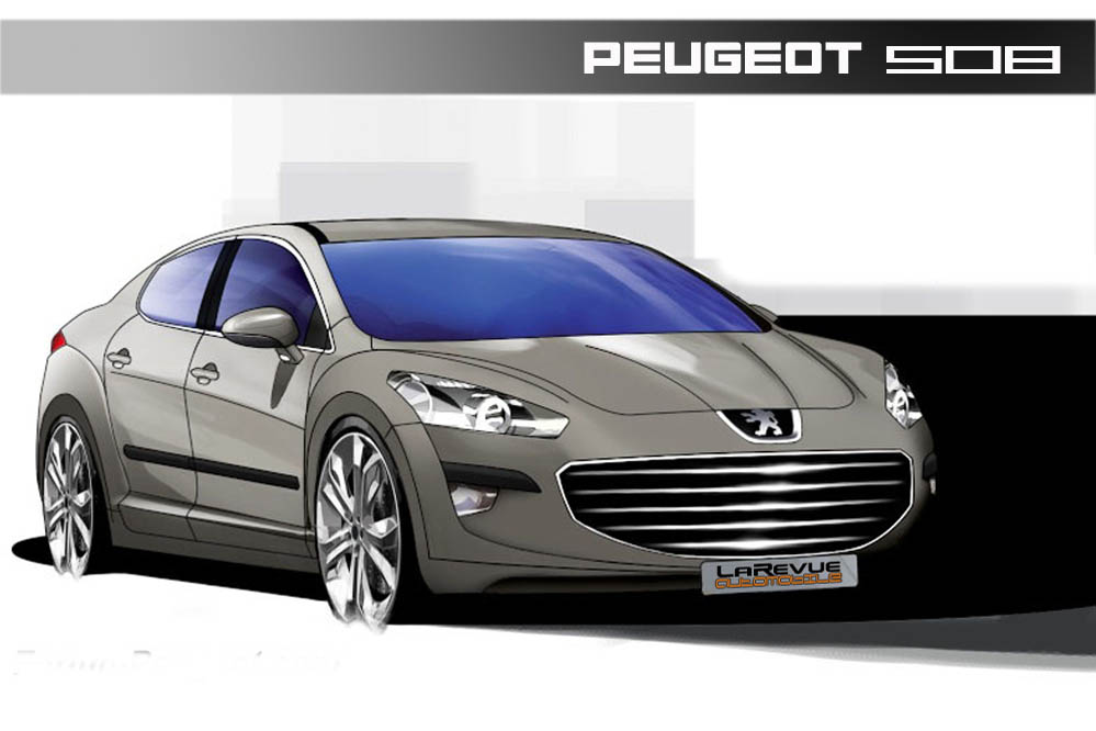 Nouveau concept peugeot 508 