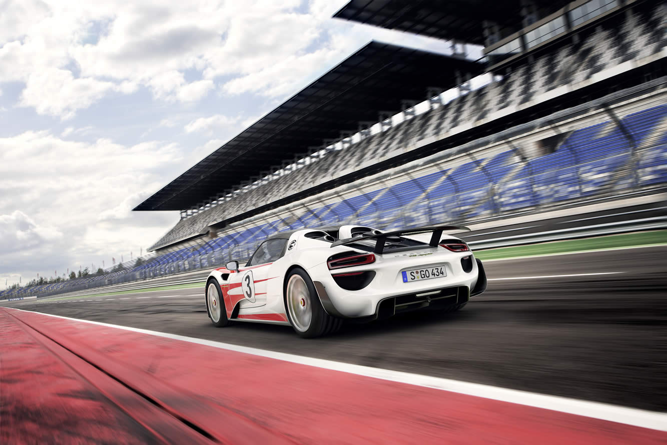 Performances de la porche 918 spyder en hausse 