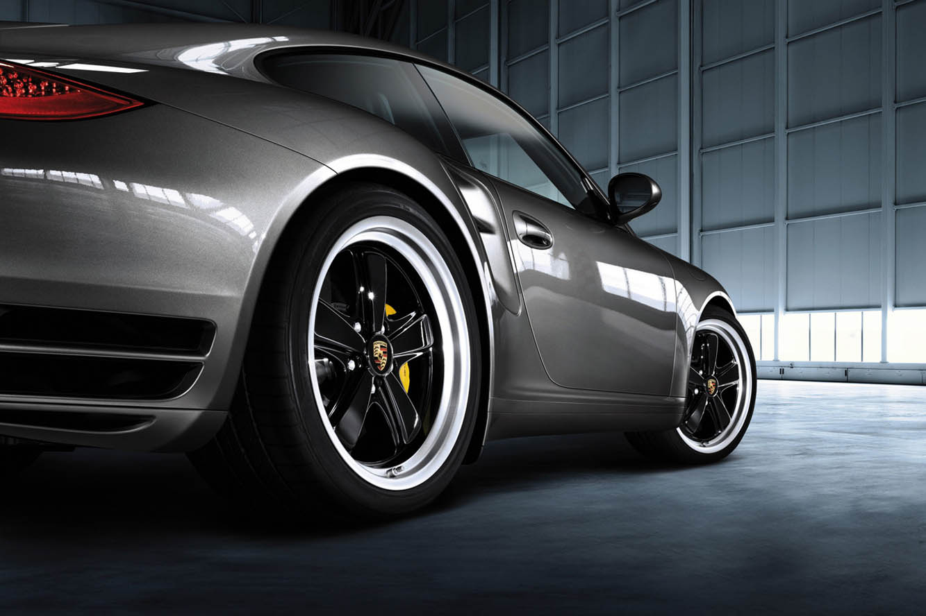 Image principale de l'actu: Porsche 911 fuchs aerokit et palettes 