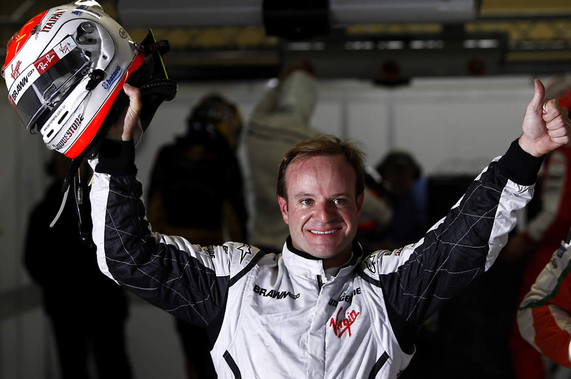 Barrichello en pole position au gp du bresil 