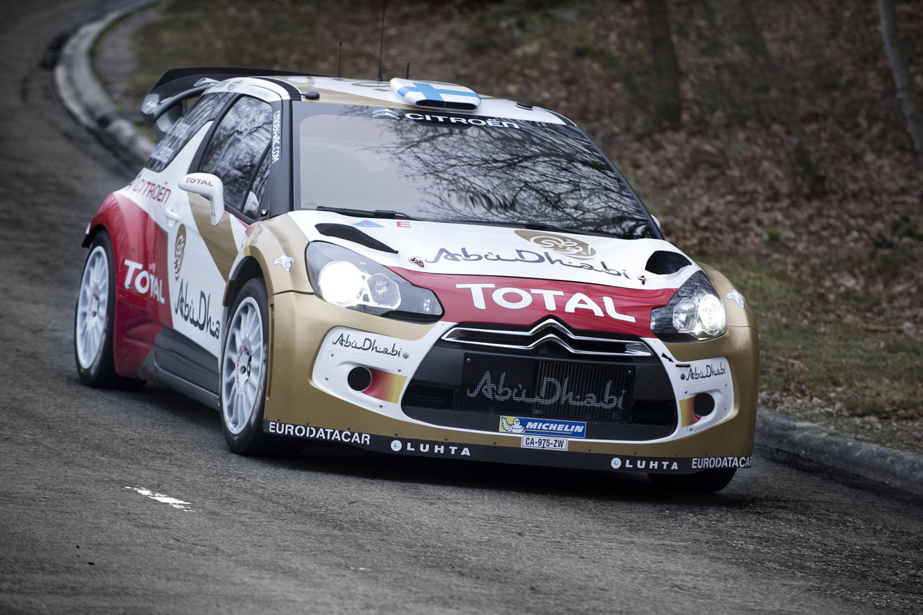 Le rallye du monte carlo pour loeb et elena 