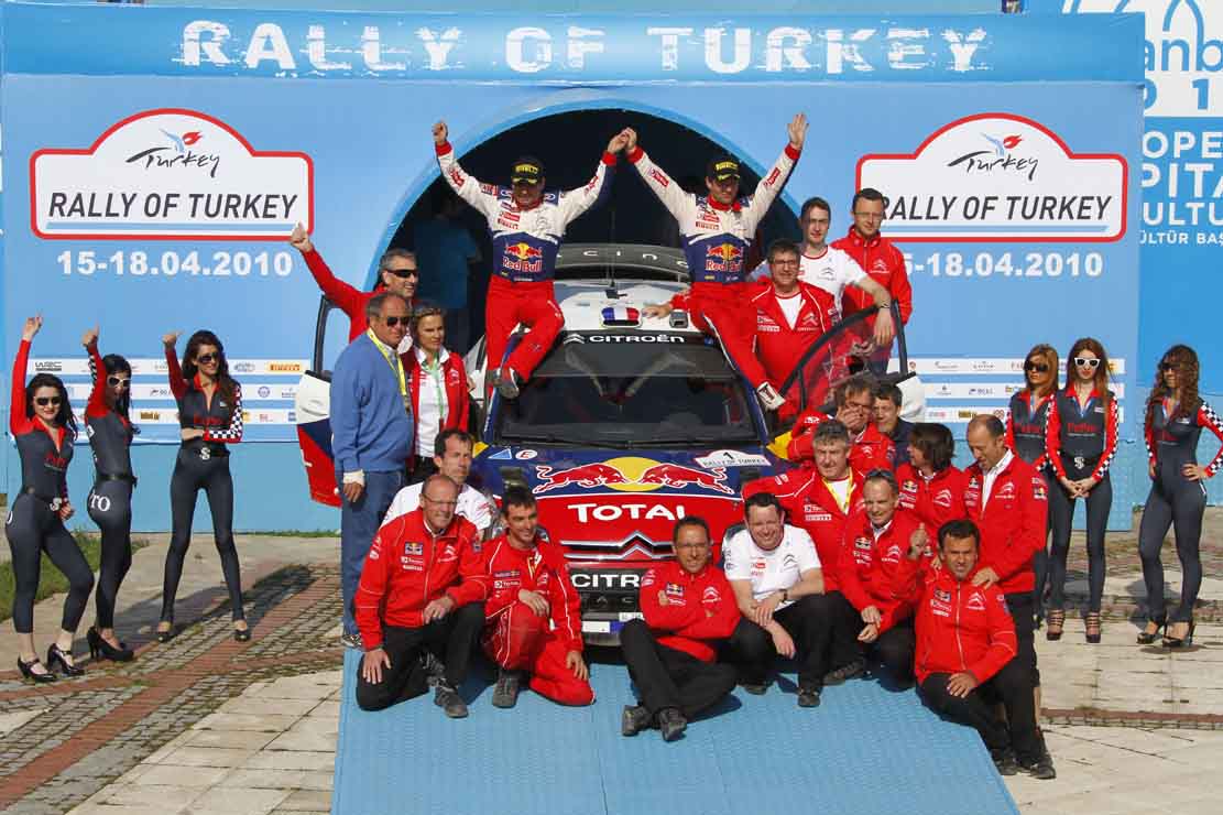 Citroen et s loeb remporte le rallye de turquie 