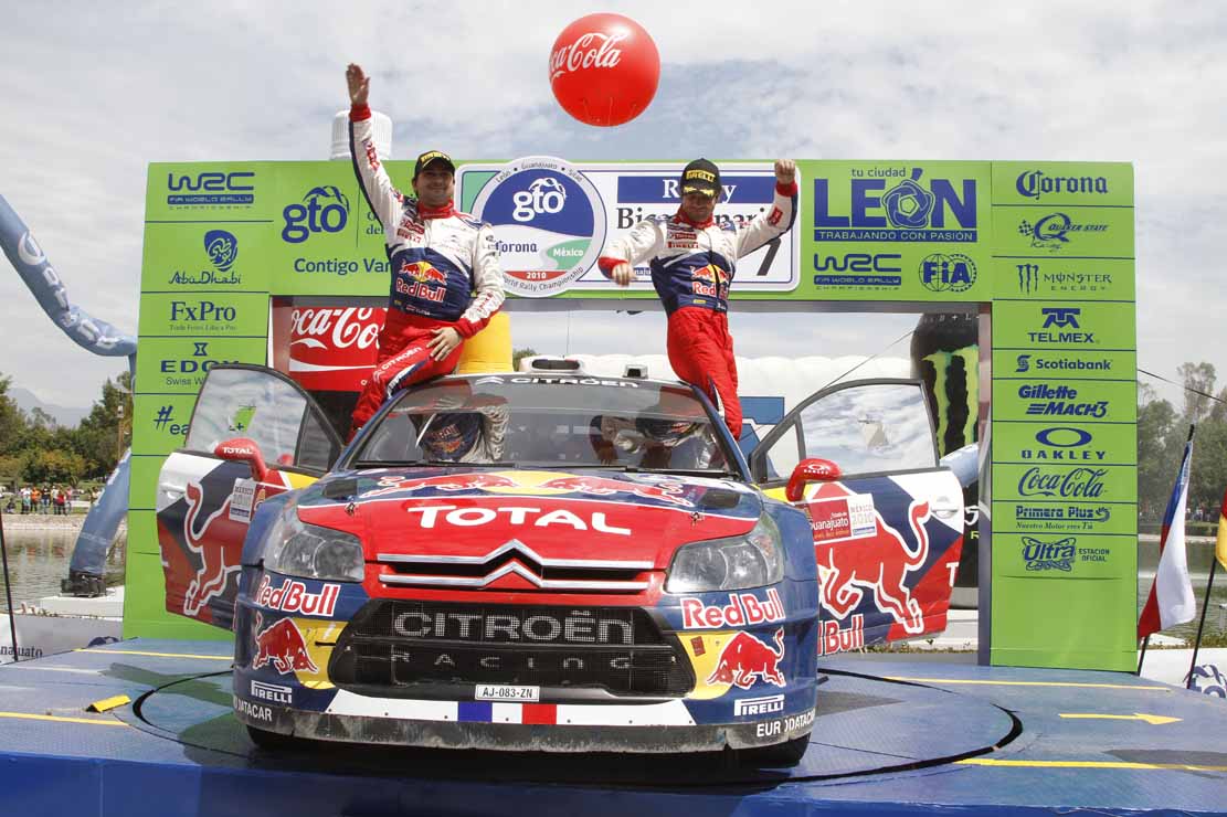 Citroen et loeb incontestable au mexique 