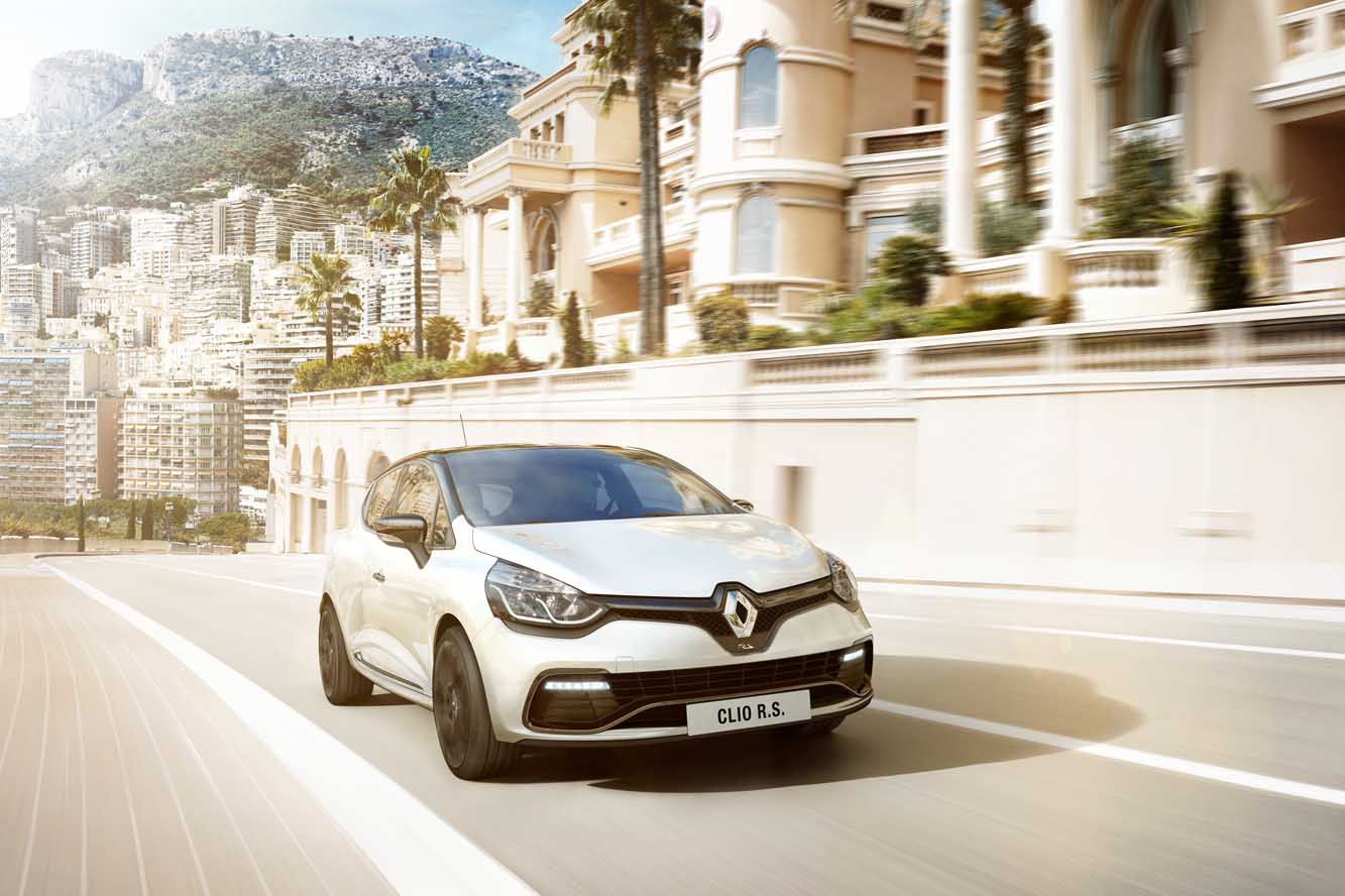 Image principale de l'actu: La renault clio rs recoit la griffe monaco gp 