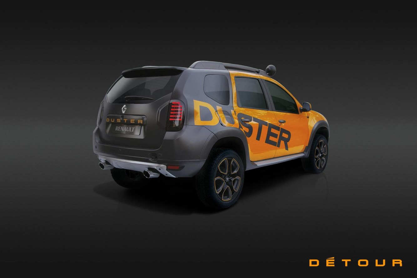 Concept renault duster detour le grand mechant look 