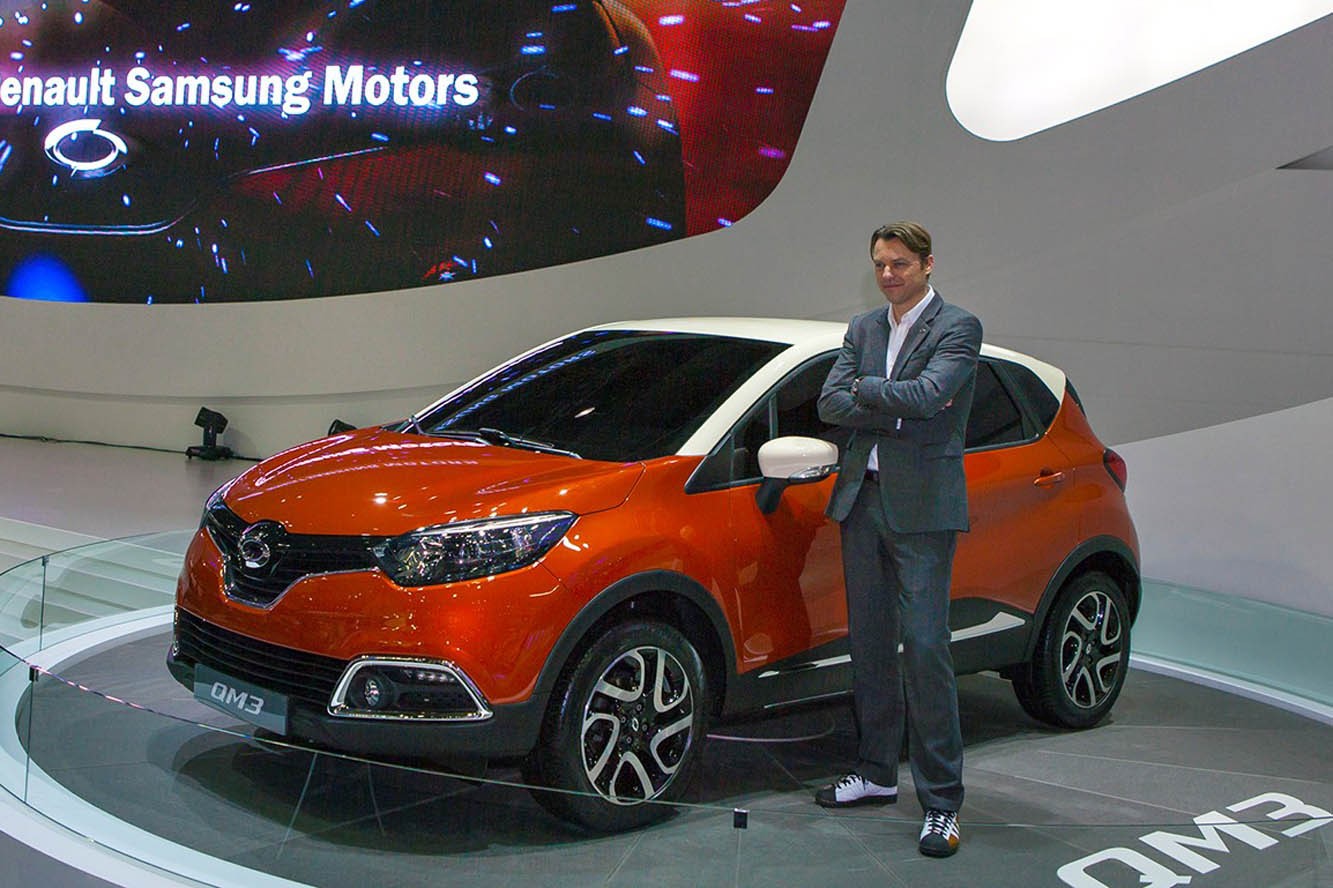 Succes pour le samsung qm3 le renault captur coreen 