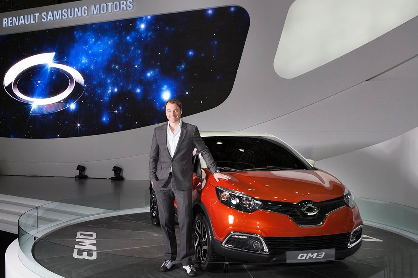 Succes pour le samsung qm3 le renault captur coreen 