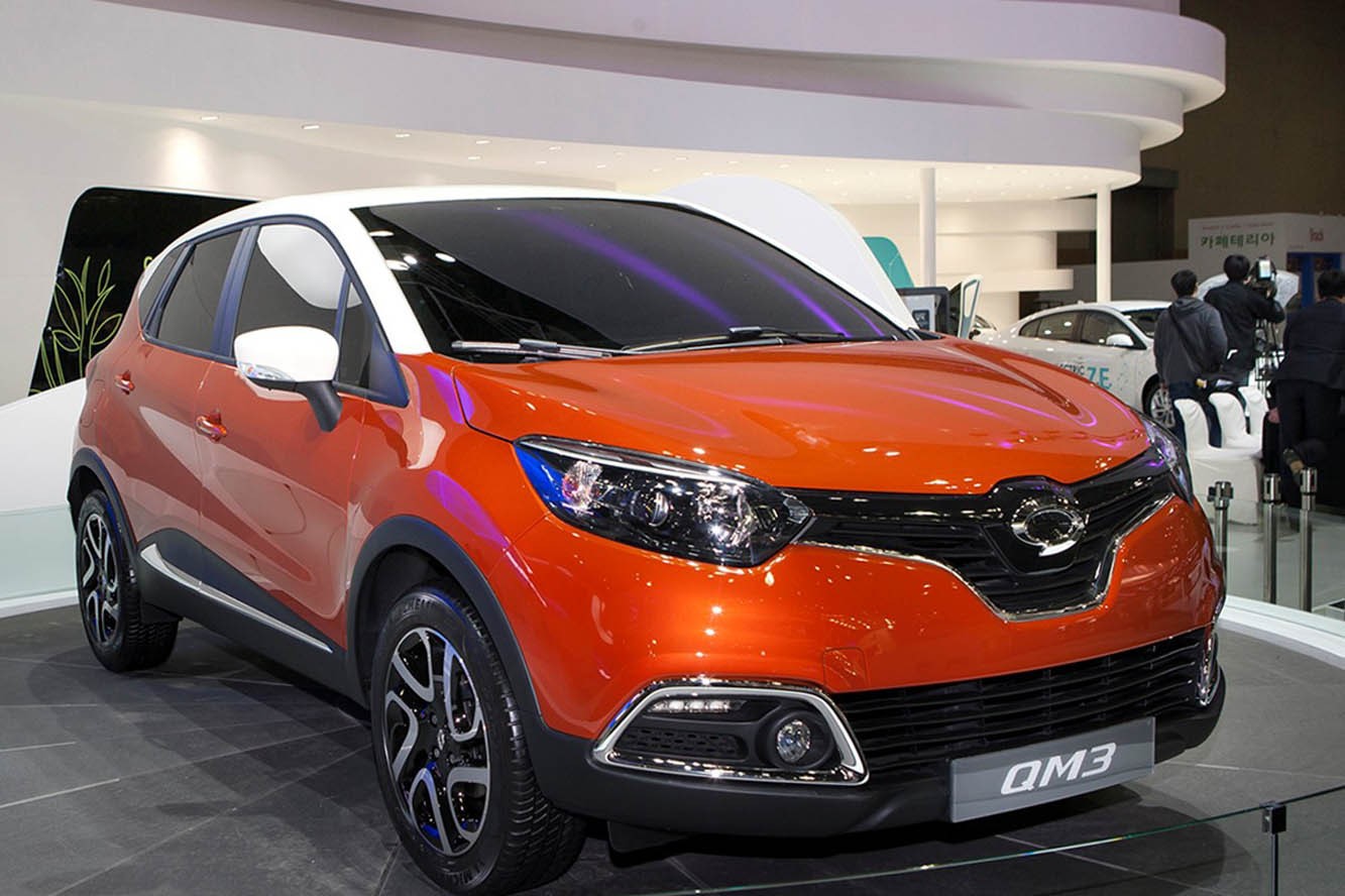 Succes pour le samsung qm3 le renault captur coreen 