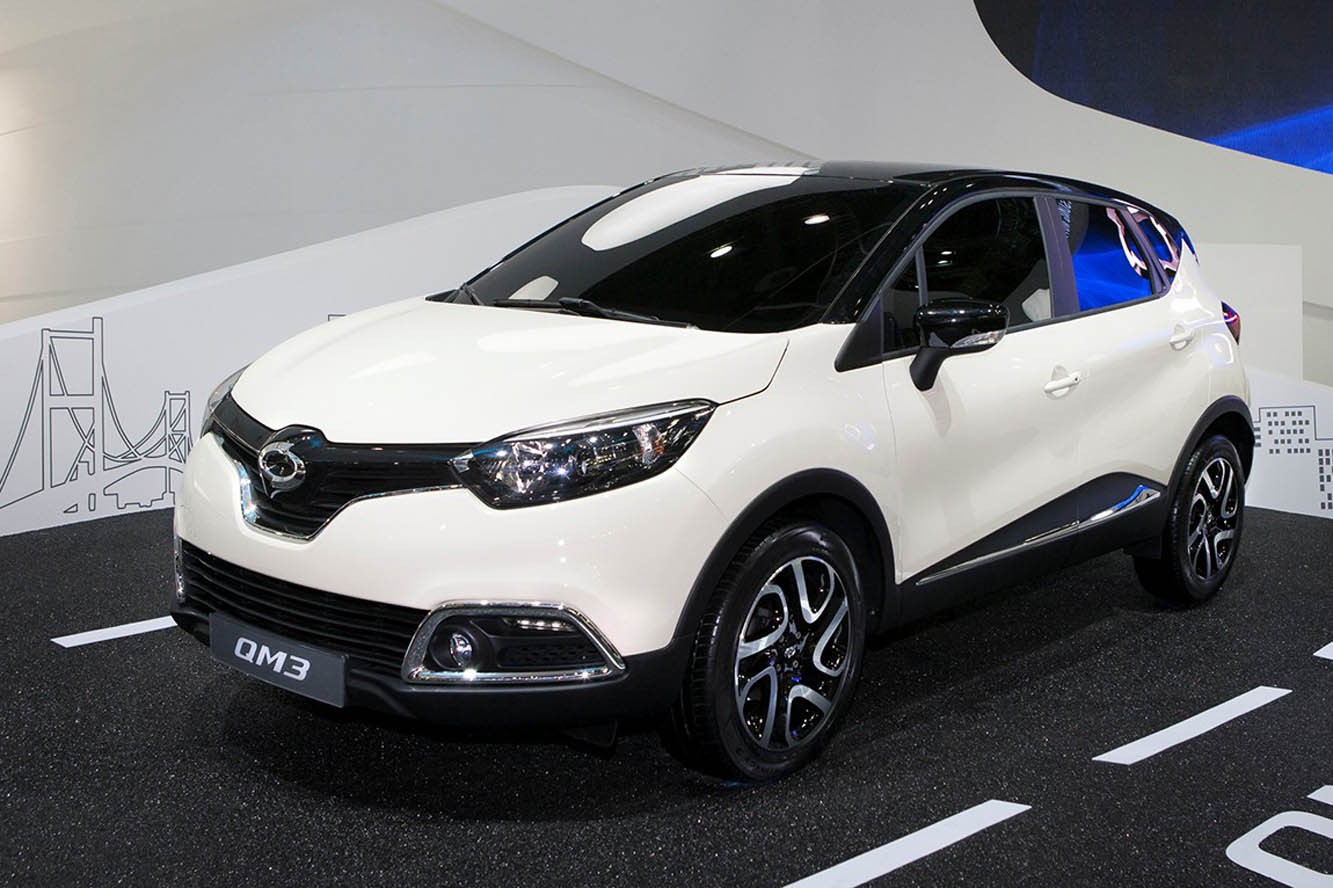 Succes pour le samsung qm3 le renault captur coreen 