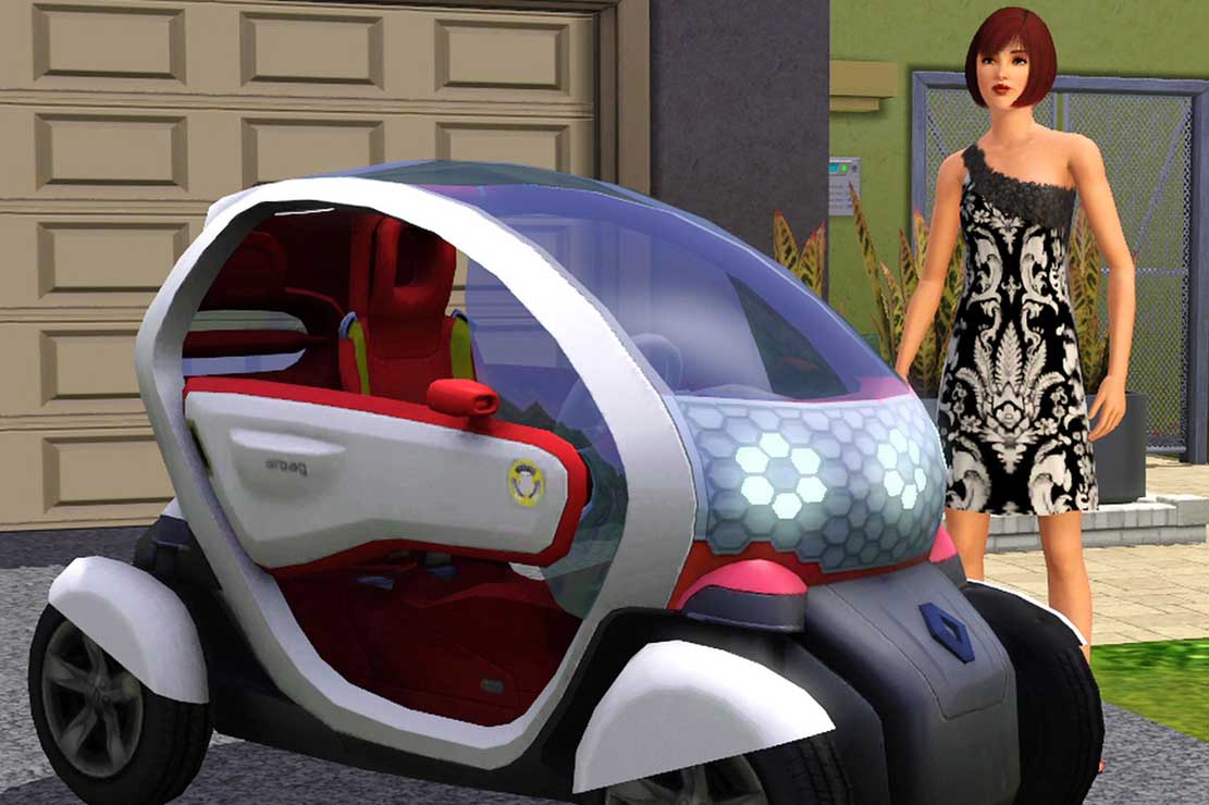 Image principale de l'actu: Les renault electriques dans les sims 3 