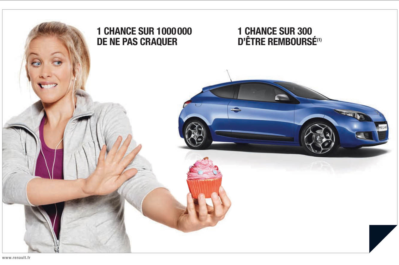 Image principale de l'actu: Publicite renault vous rembourse 