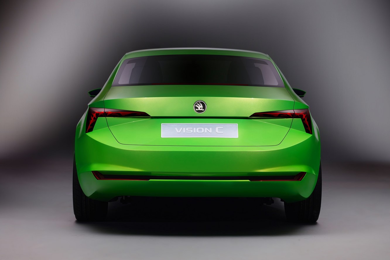 Skoda visionc concept coupe 5 portes inspire par audi 