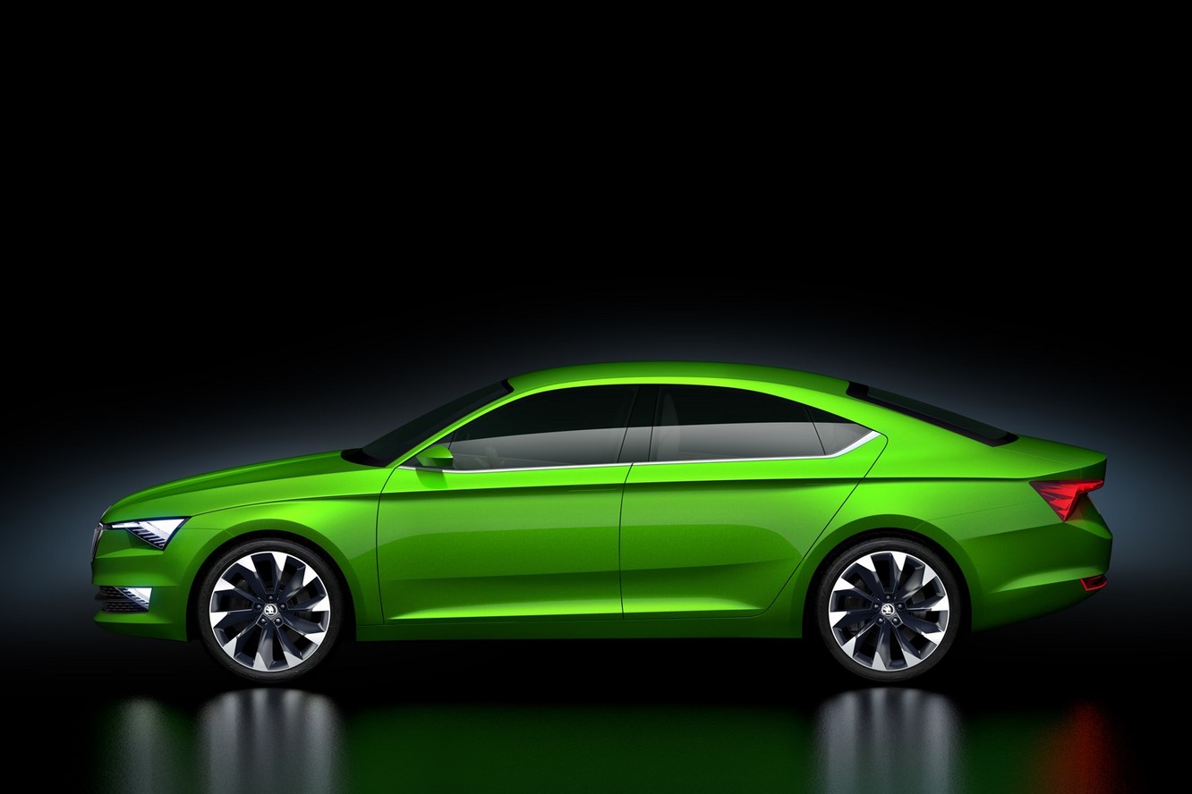 Skoda visionc concept coupe 5 portes inspire par audi 