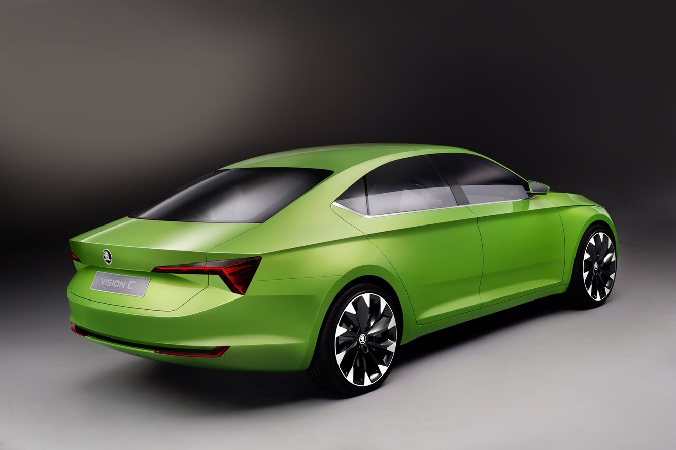 Skoda visionc concept coupe 5 portes inspire par audi 