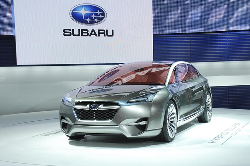 Le stand de subaru au salon automobile de tokyo 2009 