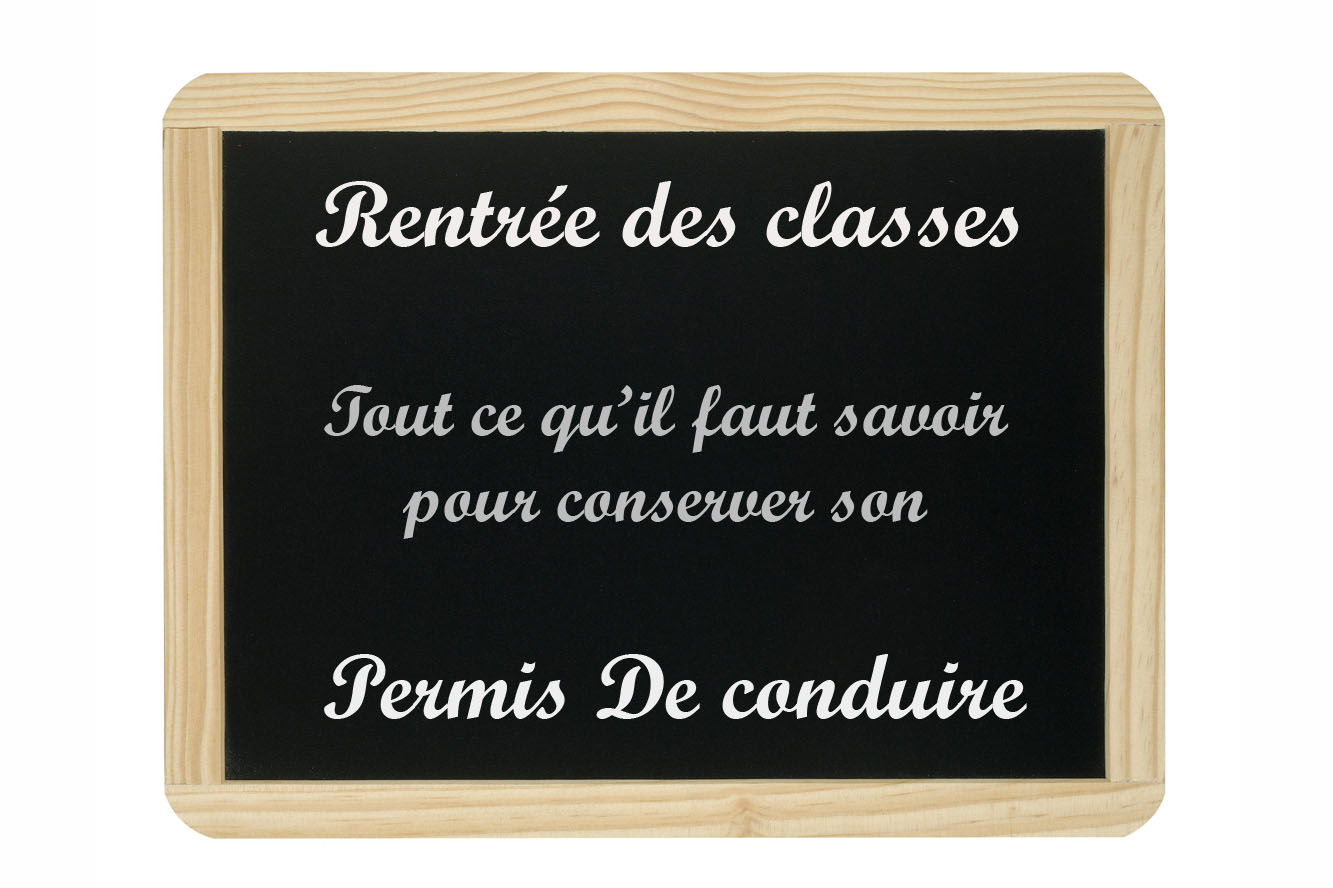 Bien reagir pour conserver son permis 