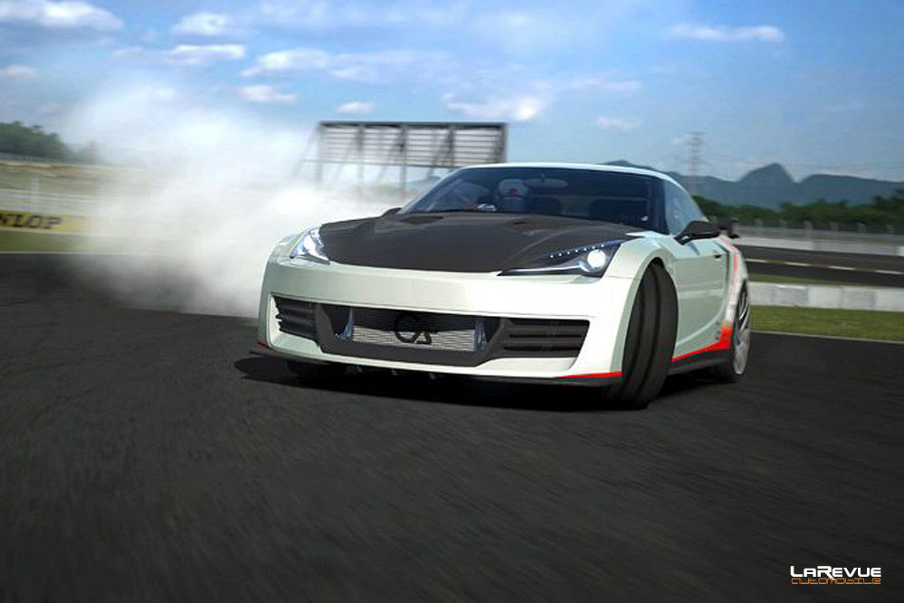 Toyota ft 86 g en 1ere mondiale sur gt5 