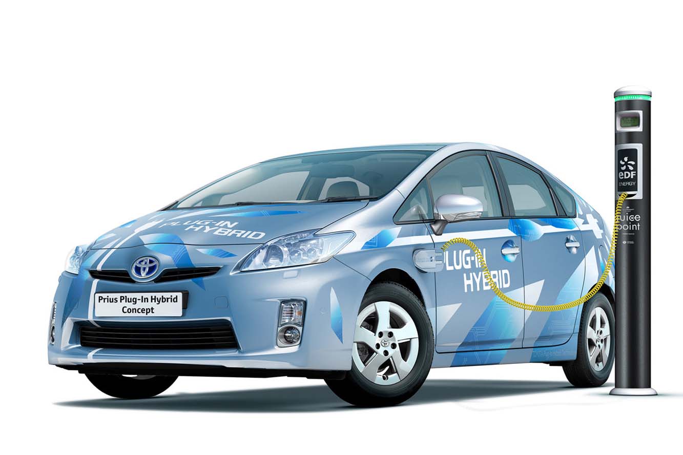 Toyota prius plug in branchez la a ledf 