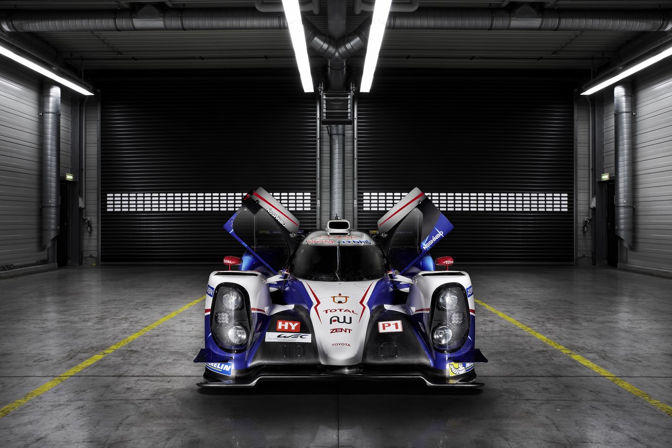 Voici la toyota ts040 hybrid des 24h du mans 2014 