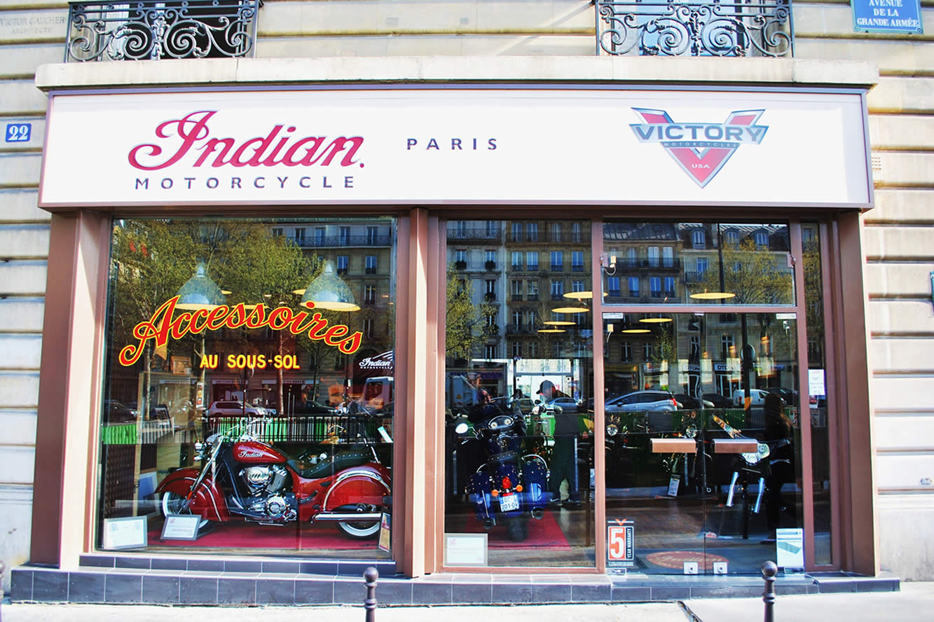 Image principale de l'actu: Indian et victory nouvelle concession a paris 