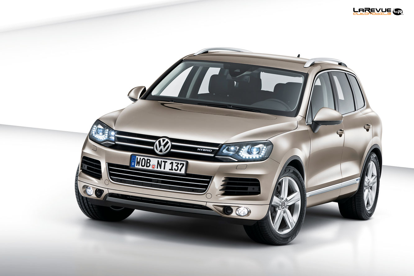 Le nouveau volkswagen touareg 2 se decouvre 