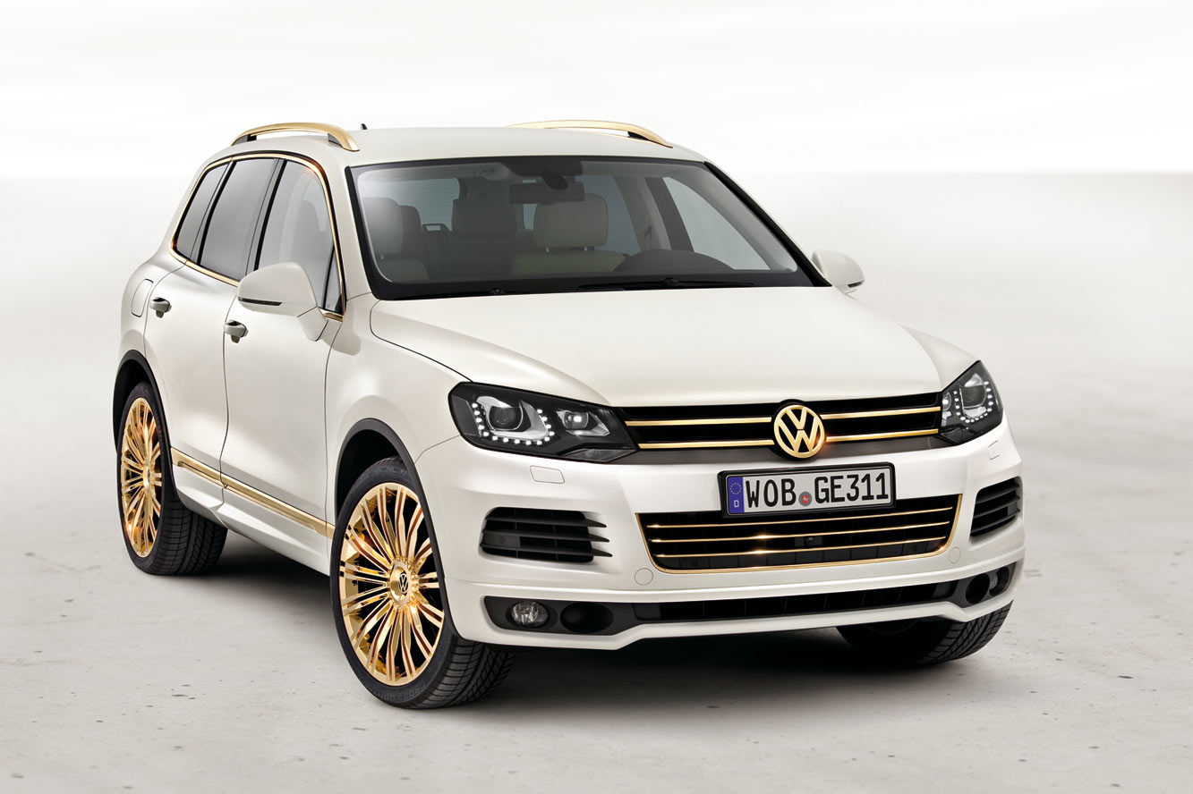 Volkswagen touareg gold edition 