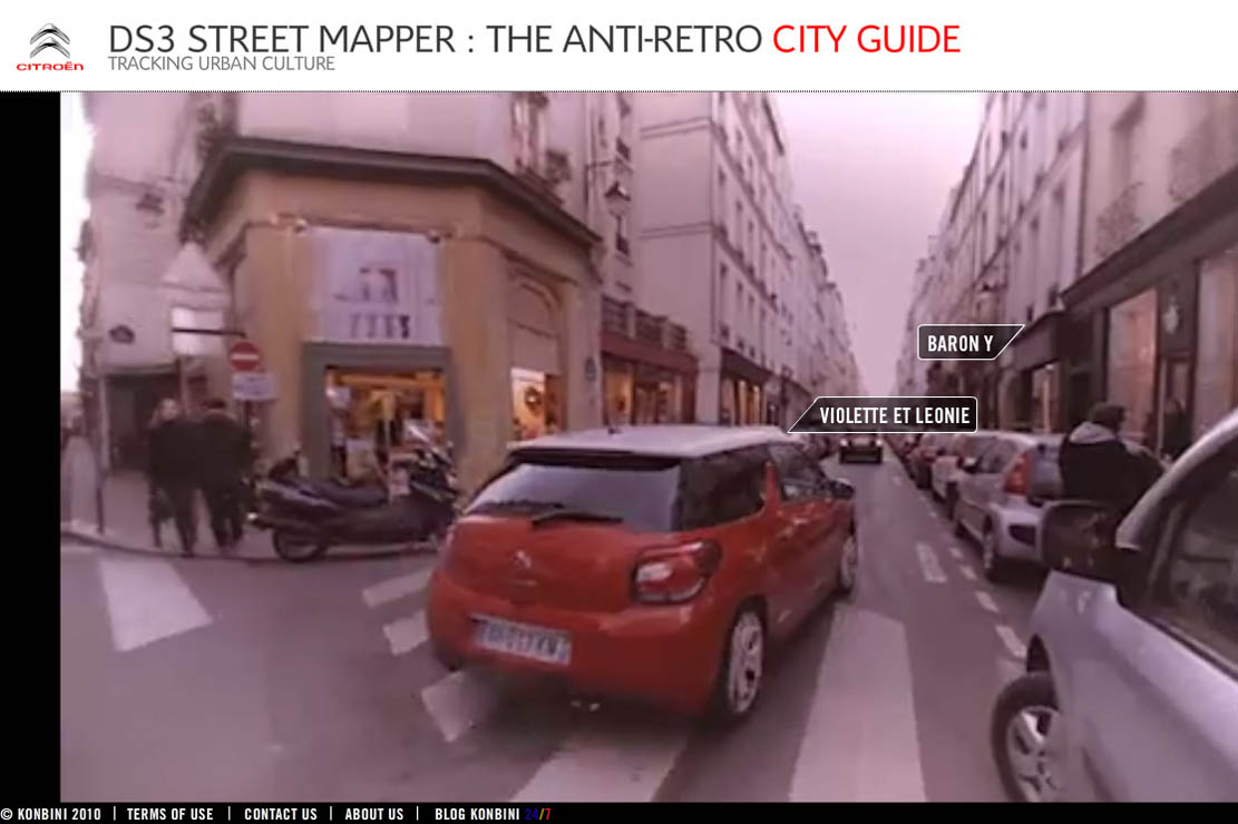 Image principale de l'actu: Citroen ds3 street mapper 