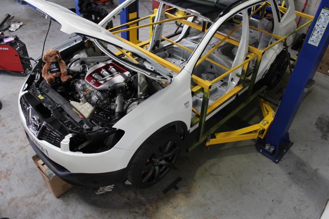 Nissan qashqai r une creation unique de 900 chevaux 