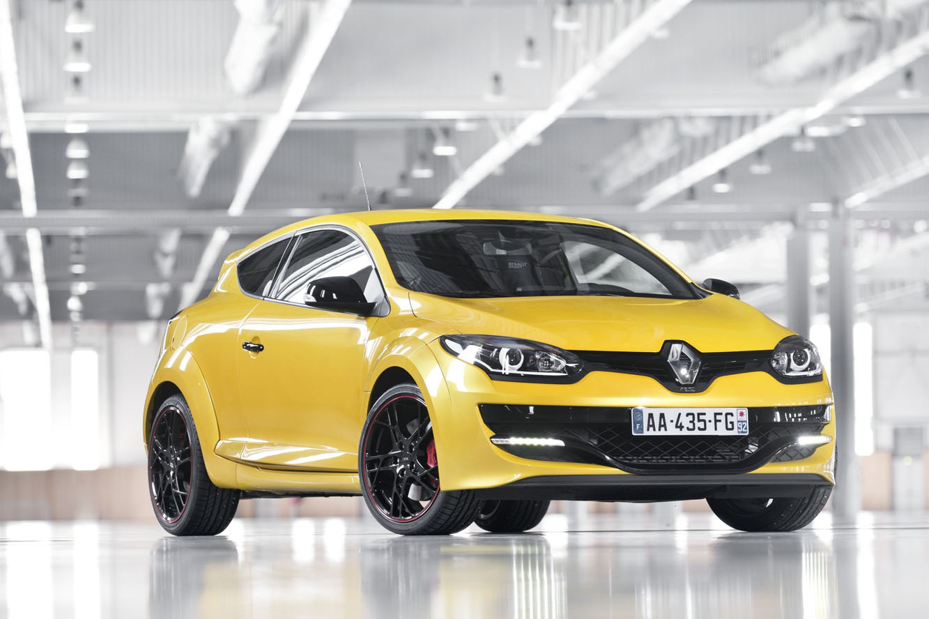 La nouvelle renault megane rs en action 