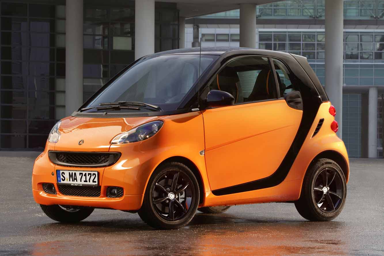 Smart fortwo nightorange 