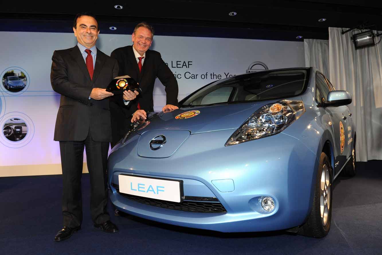 Image principale de l'actu: Nissan leaf voiture europeenne 2011 