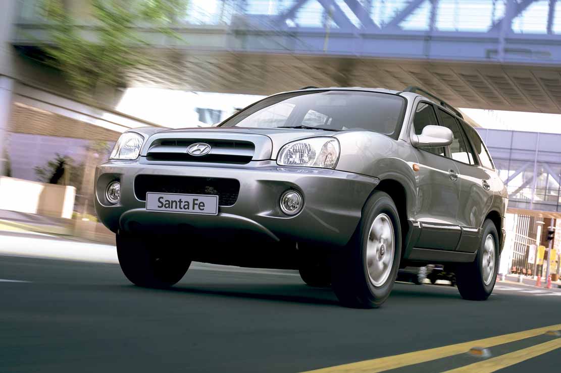 Fiche technique Hyundai Santa Fe 2.0 CRDi 4WD 2005