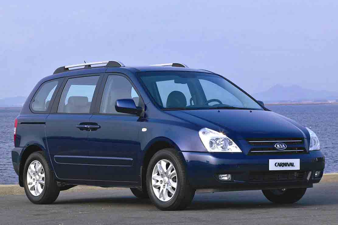 Fiche technique Kia Carnival 2.9 CRDi 2007