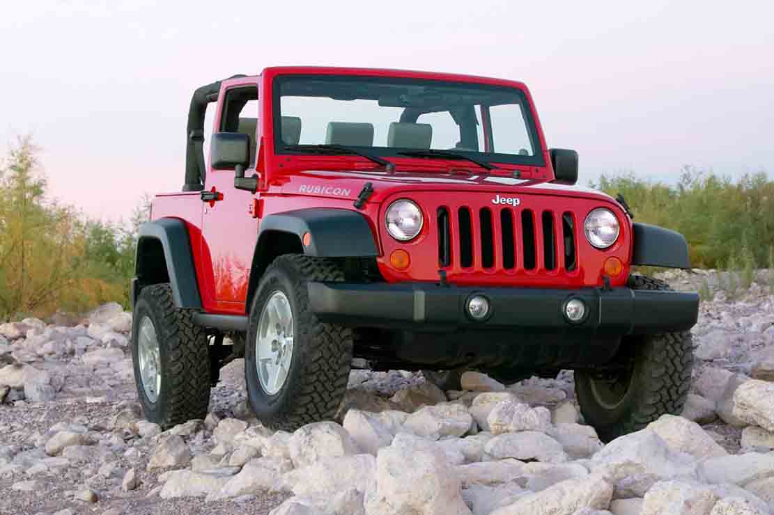 Fiche technique Jeep Wrangler  V6 2008