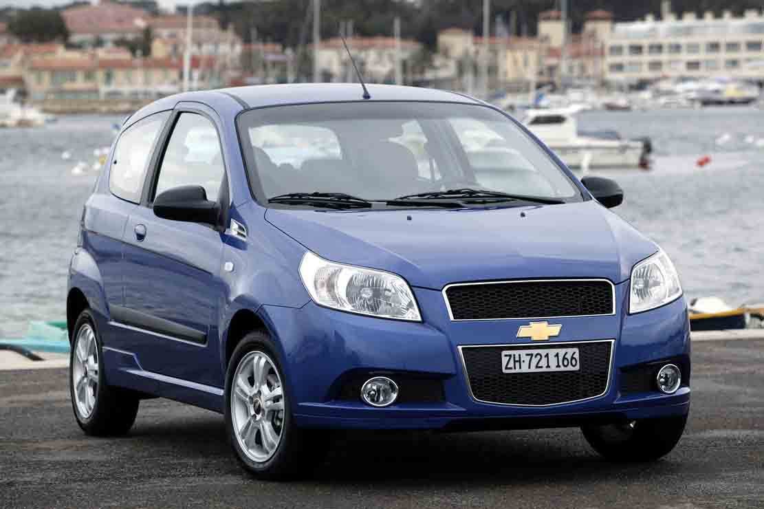 Fiche technique Chevrolet Aveo 1.2 16V 2010