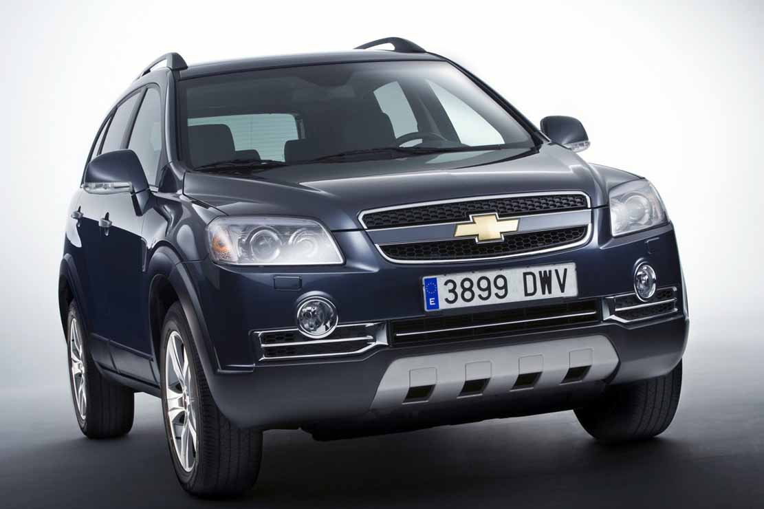 Chevrolet captiva габариты