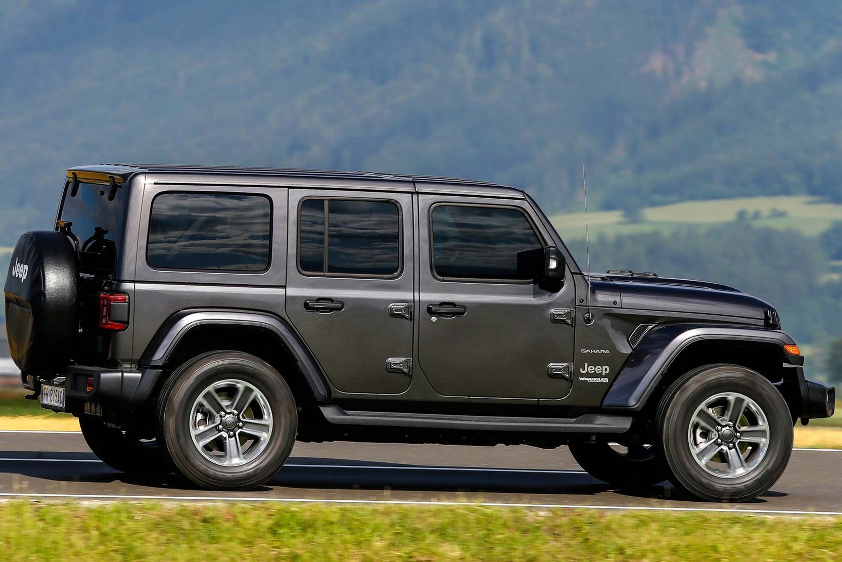 Fiche technique Jeep Wrangler Unlimited 3.6 V6 2018