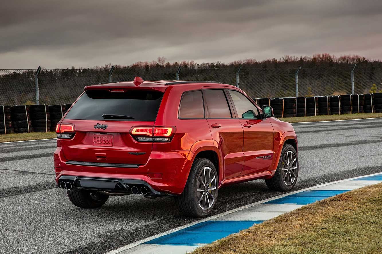 Fiche technique Jeep Grand Cherokee Trackhawk 2019