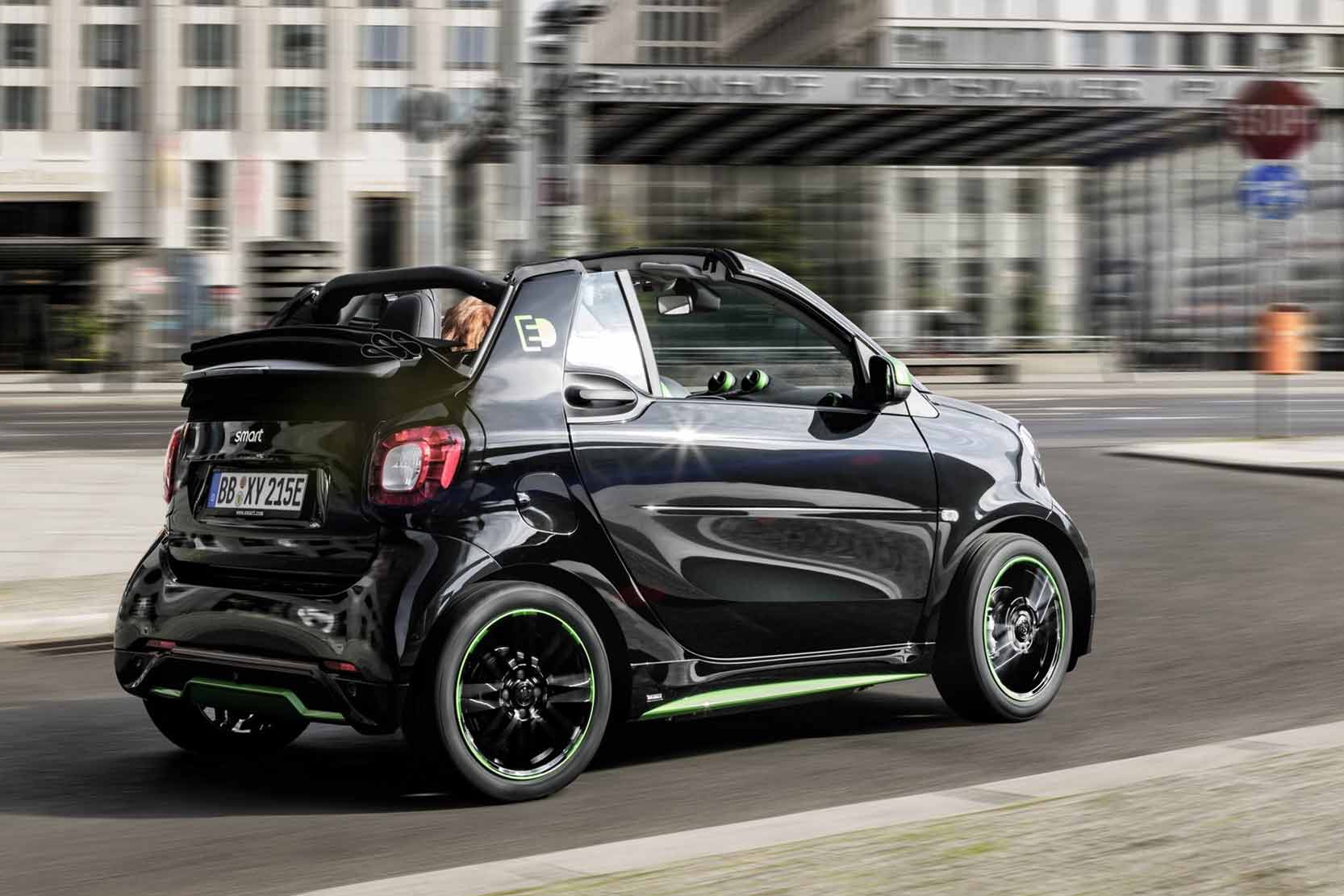 Fiche technique Smart Fortwo Cabrio Electric Drive 2019