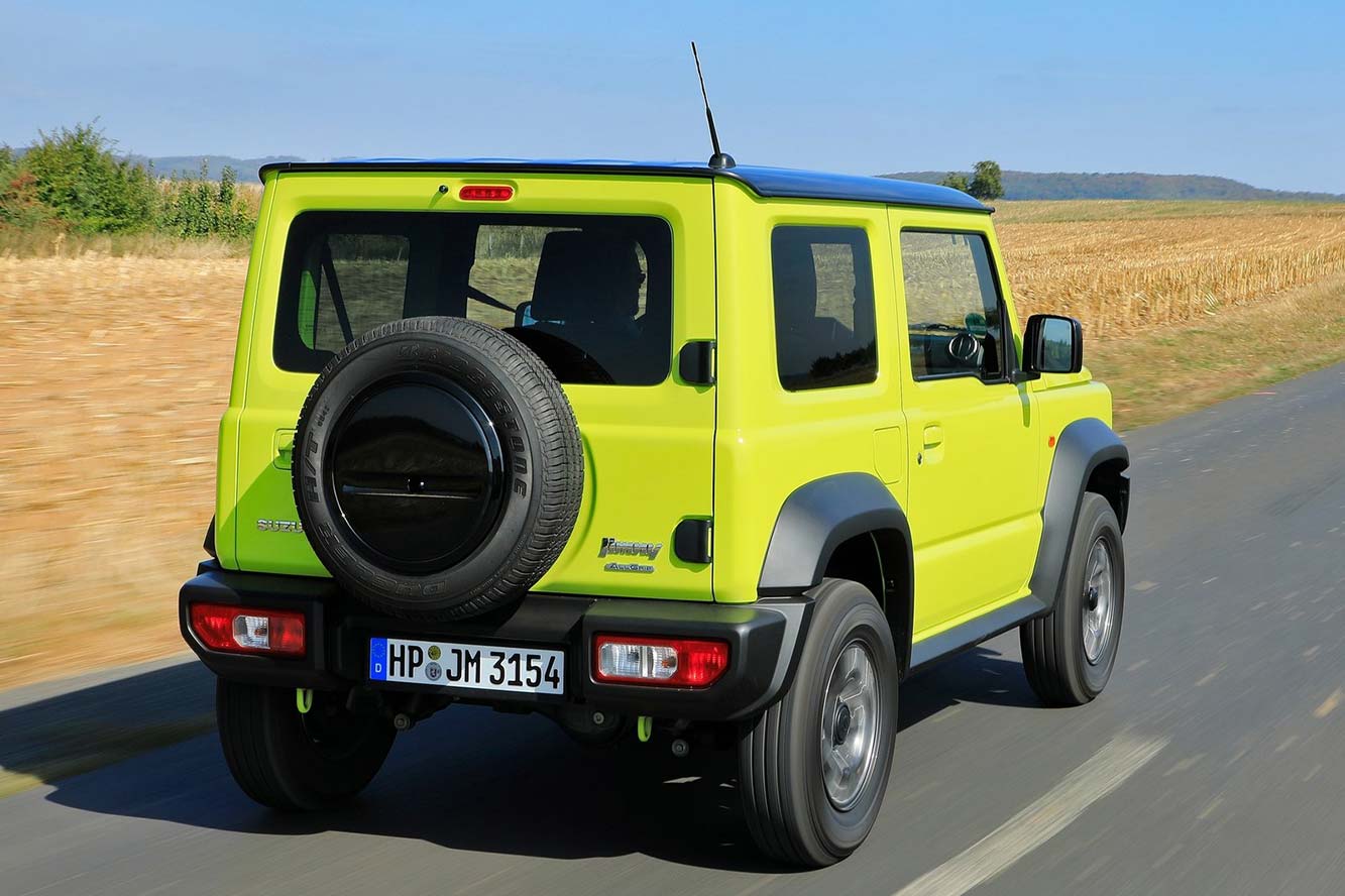Fiche technique Suzuki Jimny 1.5 VVT 102 2019