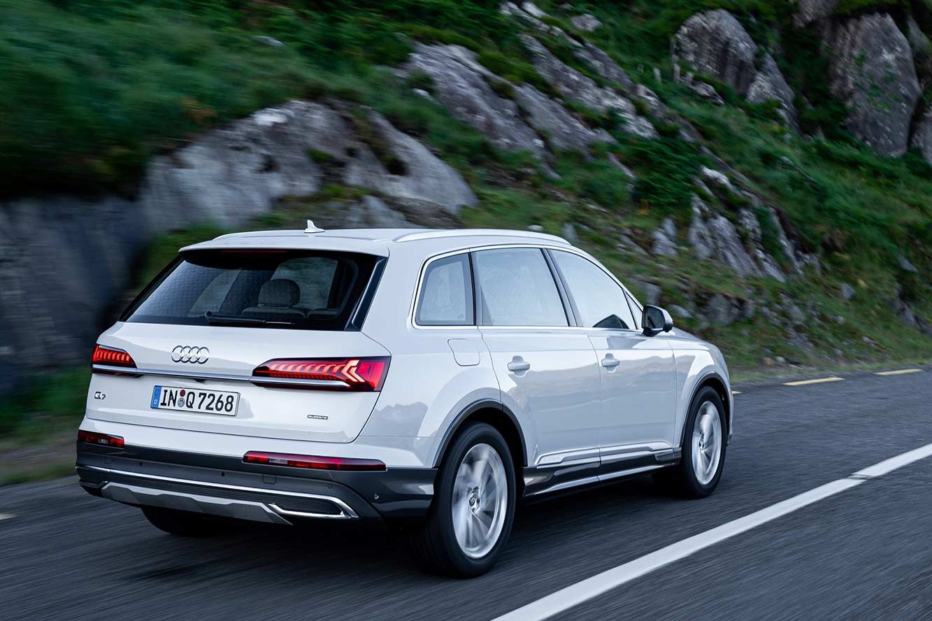 Fiche technique Audi Q7 50 TDI 286 Quattro 2020