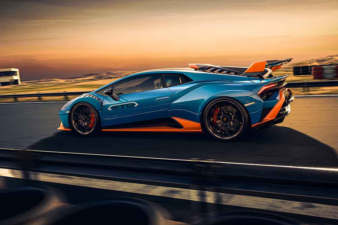 Fiche technique Lamborghini Huracan STO 2022